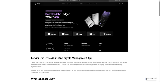 Security scan screenshot of https://ledgr-live-begin.framer.ai/en-us
