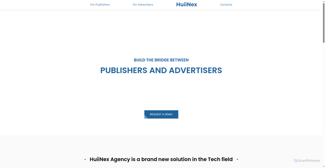 Security scan screenshot of https://huiinex.com