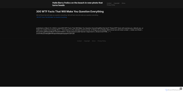 Security scan screenshot of https://garyshouldershugo-dzjtp4eikm.edgeone.app/16159-300-wtf-facts-that-will-make-you-question-everything.html