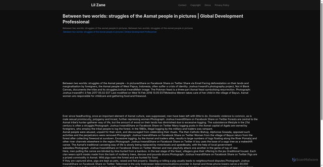 Security scan screenshot of https://mimpidigitalvision-dptqn5rknco5.edgeone.app/between-two-worlds-struggles-of-the-asmat-people-in-pictures-global-development-professional.html