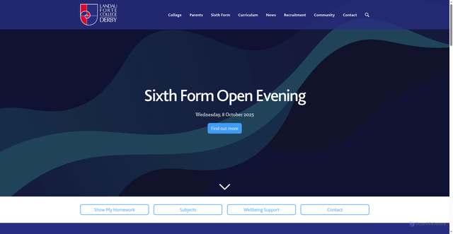 Security scan screenshot of https://landau-forte.org.uk/