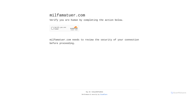 Security scan screenshot of https://milfamatuer.com