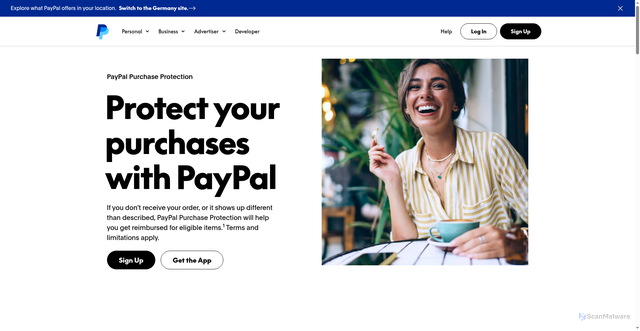 Security scan screenshot of https://www.paypal.com/us/digital-wallet/buyer-purchase-protection?locale.x=en_US&utm_campaign=__UTM__CAMPAIGN__&utm_medium=__UTM__MEDIUM__&utm_source=__UTM__SOURCE__