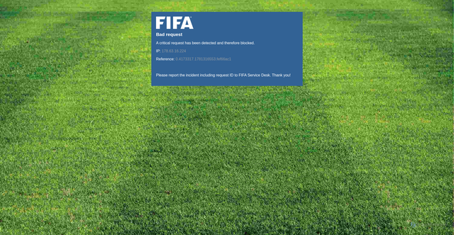 Security scan screenshot of https://fwc26-shop-usd.tickets.fifa.com/