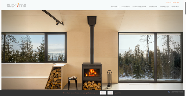 Security scan screenshot of https://supremem.com/