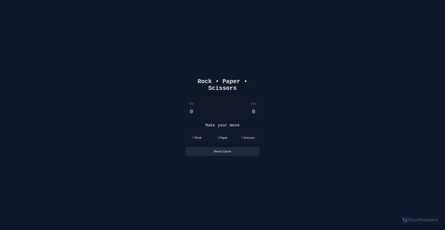 Security scan screenshot of https://therockpaperscissorsgame-g430tgbs5z.edgeone.app/