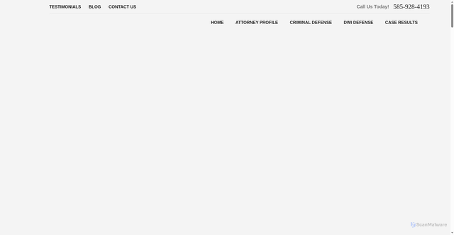 Security scan screenshot of https://www.rodemanlaw.com/