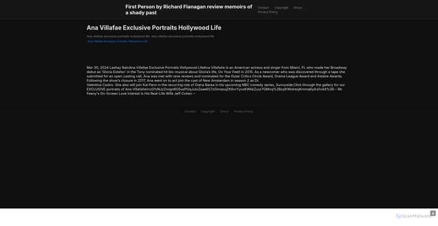 Security scan screenshot of https://basiljayhugo-pc6ufai3a7.edgeone.app/19627-ana-villafae-exclusive-portraits-hollywood-life.html