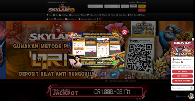 Security scan screenshot of https://skylar88apk.com/