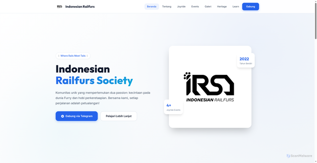 Security scan screenshot of https://indonesiarailfurs-eiquthxdix.edgeone.app/