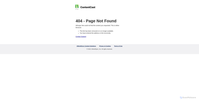 Security scan screenshot of https://ws.cs.1worldsync.com