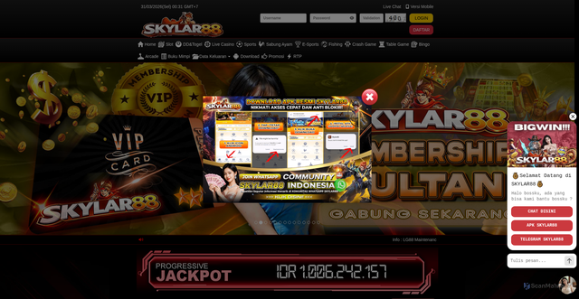 Security scan screenshot of http://skylar88apk.com/