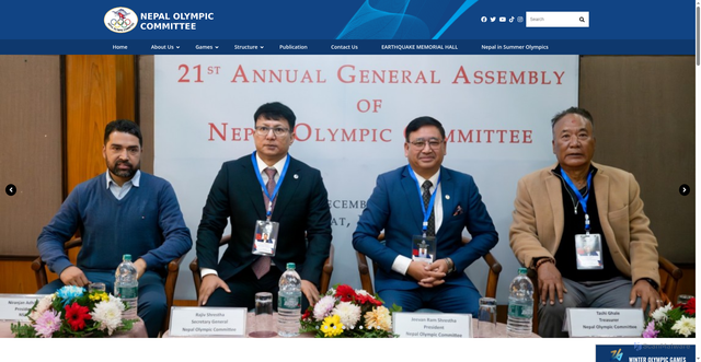 Security scan screenshot of https://nocnepal.org.np/