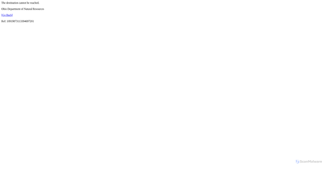 Security scan screenshot of https://apps.ohiodnr.gov/wildlife/FishOhio