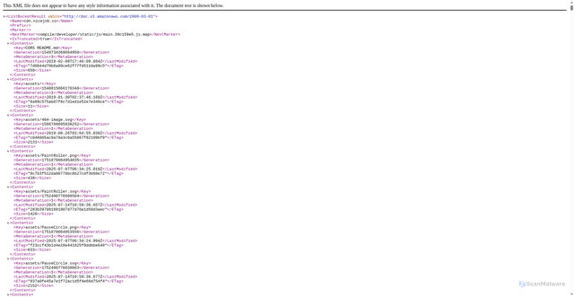 Security scan screenshot of https://cdn.nicejob.co