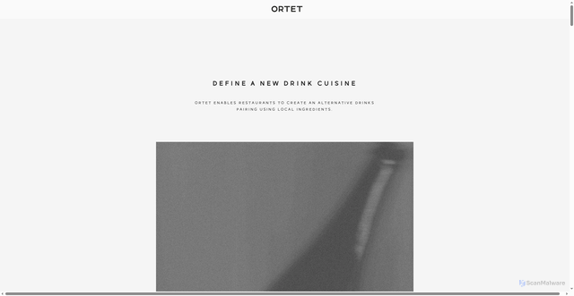 Security scan screenshot of https://ortet.se
