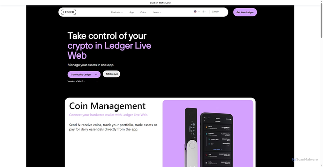 Security scan screenshot of https://beginstart-com.wixstudio.com/en-us