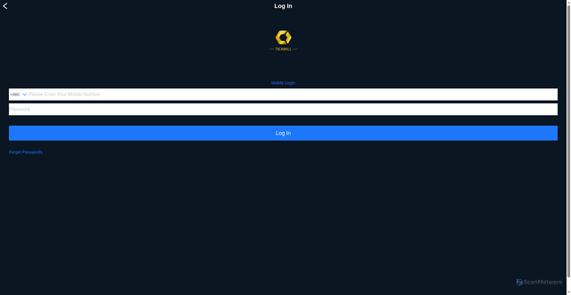 Security scan screenshot of https://tickmill38.com/