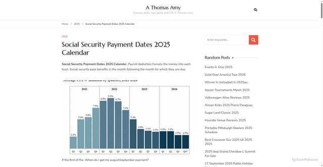 Security scan screenshot of https://athomasamy.pages.dev/qdjaw-social-security-payment-dates-2025-calendar-drabq/