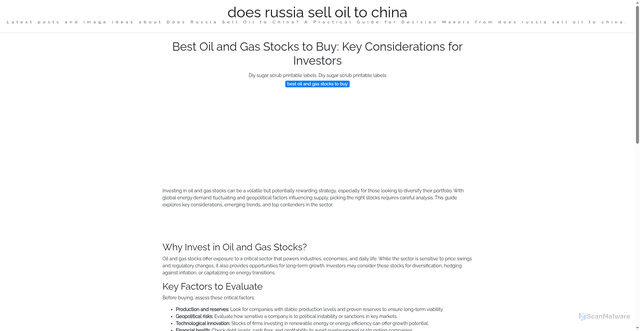 Security scan screenshot of https://pikselglobaljournal-dpp6yca56kr6.edgeone.app/best-oil-and-gas-stocks-to-buy.html
