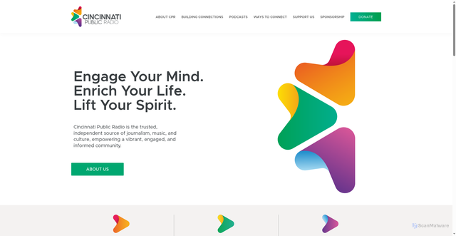 Security scan screenshot of https://cinradio.org/