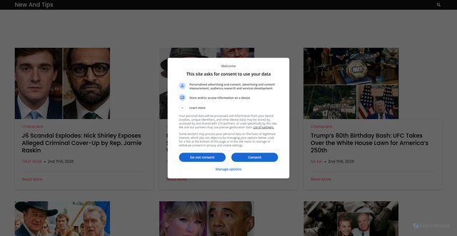 Security scan screenshot of https://ifeg.info
