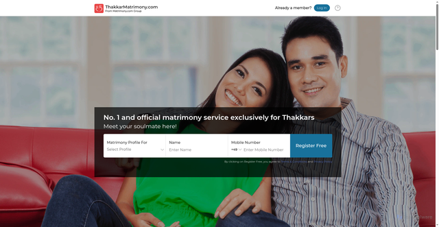 Security scan screenshot of https://thakkarmatrimony.com