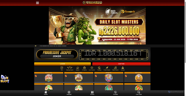 Security scan screenshot of https://140vegasensa.com/mobile/home