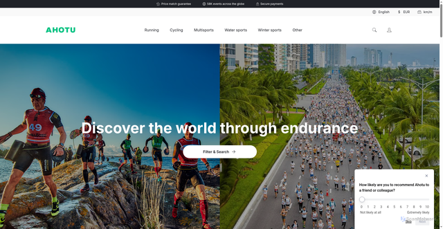 Security scan screenshot of https://ahotu.com
