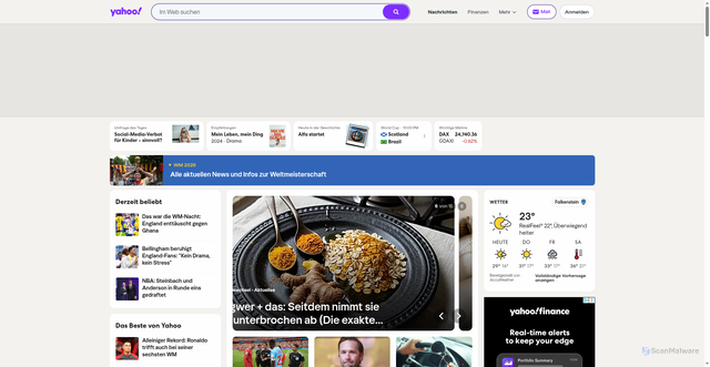Security scan screenshot of https://pubgw.ads.yahoo.com