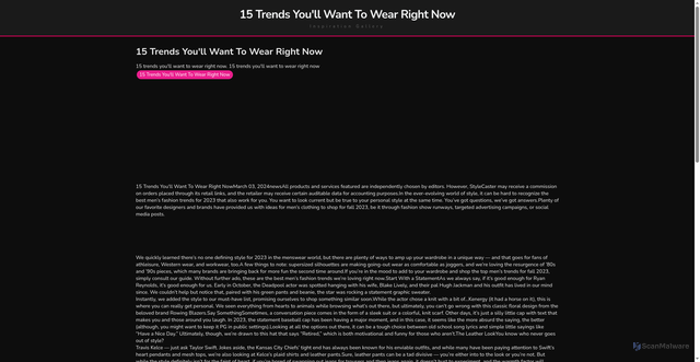 Security scan screenshot of https://ceritadailycanvas-dpqo1ep41b65.edgeone.app/15-trends-youll-want-to-wear-right-now.html