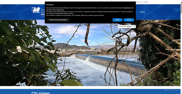 Security scan screenshot of https://consorziopiave.it/