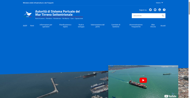 Security scan screenshot of https://www.portialtotirreno.it/