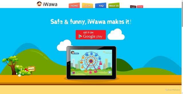 Security scan screenshot of https://api.iwawakids.com