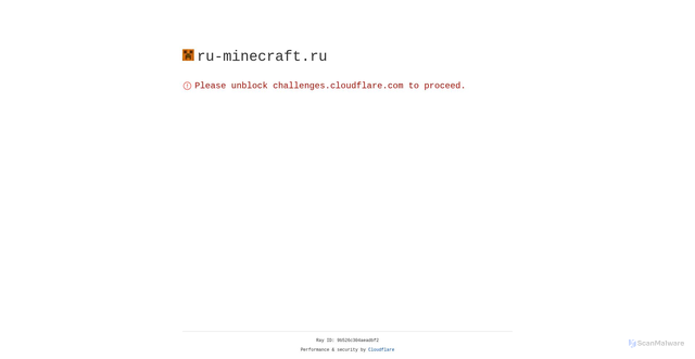 Security scan screenshot of https://ru-minecraft.ru