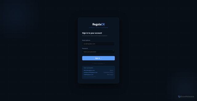 Security scan screenshot of https://regularcx-eda2by5s3q.edgeone.app/