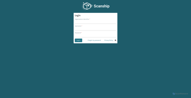 Security scan screenshot of https://scanshipco.com