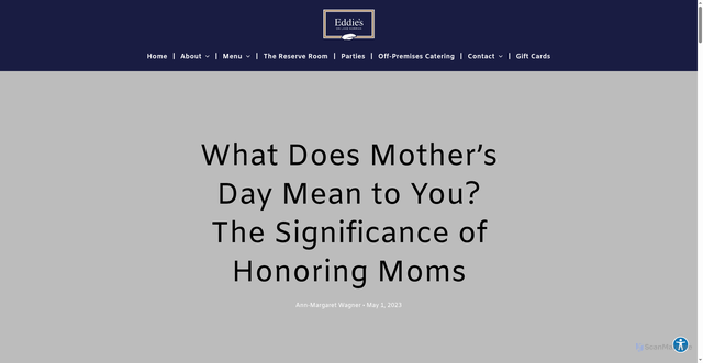 Security scan screenshot of https://www.eddieslkn.com/what-does-mothers-day-mean-to-you-the-significance-of-honoring-moms