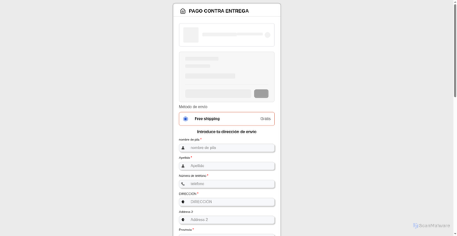 Security scan screenshot of https://selectomarket.online/cart/clear