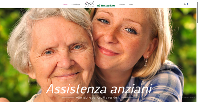 Security scan screenshot of https://www.ipab.vicenza.it/