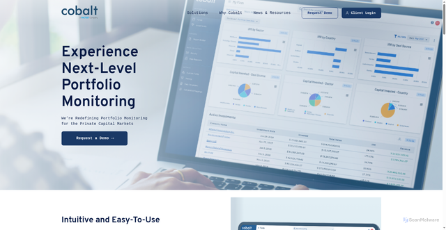 Security scan screenshot of https://cobaltgp.com