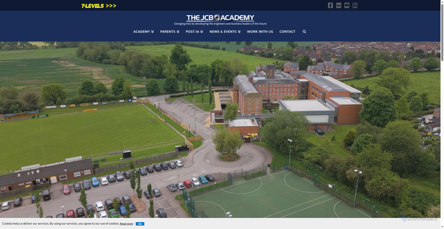Security scan screenshot of https://jcb-academy.com/