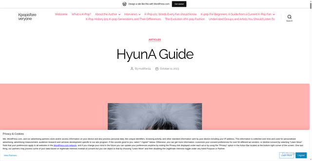 Security scan screenshot of https://kpopisforeveryone.wordpress.com/2023/10/11/hyuna-guide/