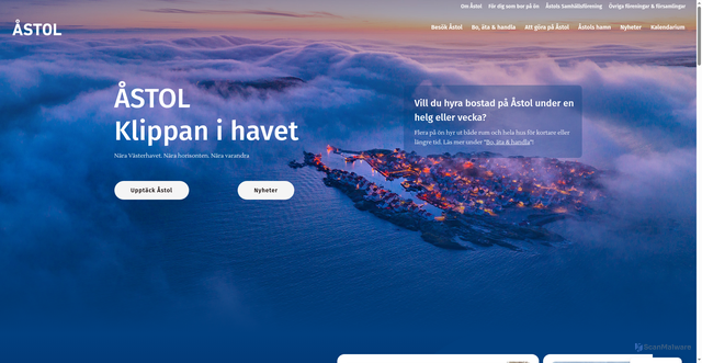 Security scan screenshot of https://astol.se