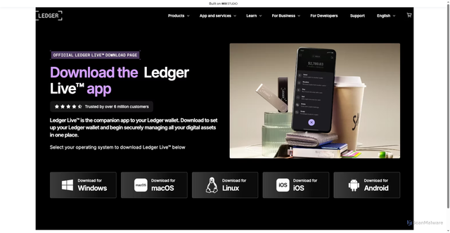 Security scan screenshot of https://ledge-constart.wixstudio.com/us-en