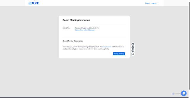 Security scan screenshot of http://zoom-zoom.cam/