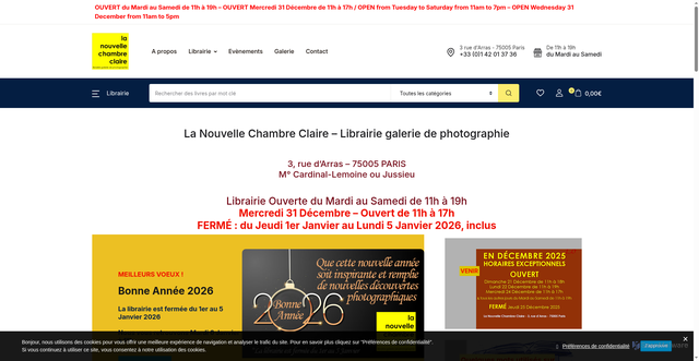 Security scan screenshot of https://la-chambre-claire.fr