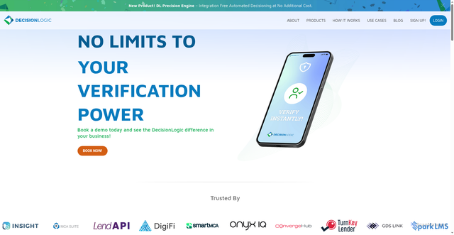Security scan screenshot of https://decisionlogic.com