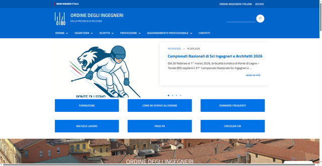 Security scan screenshot of https://www.ordingbo.it/
