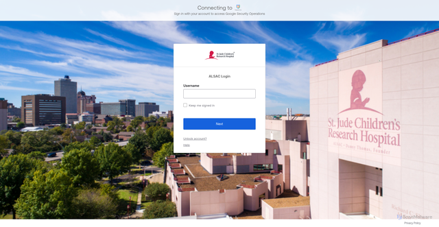 Security scan screenshot of https://vikct.siemplify-soar.com